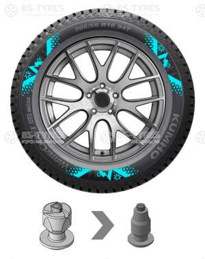 Kumho WinterCraft Ice Wi32 225/55 R18 102T